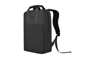 黑微侧1 WiWU Waterproof Laptop Backpack Minimalist Spacious Multi-Pocket