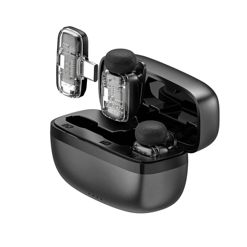 WiWU Dual Wireless Lavalier Microphone Wi-WM008
