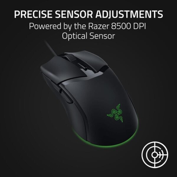 azer Cobra Chroma RGB Lightweight Wired Gaming Mouse 58g Lightweight Design