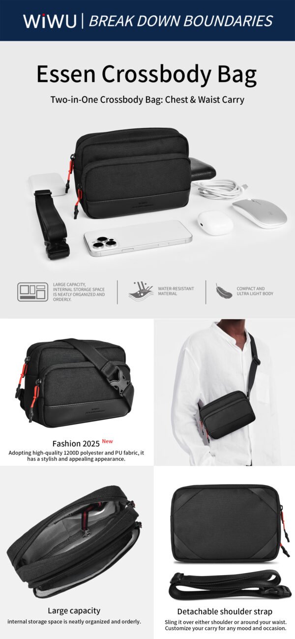 Essen 2 in 1 Crossbody Bag